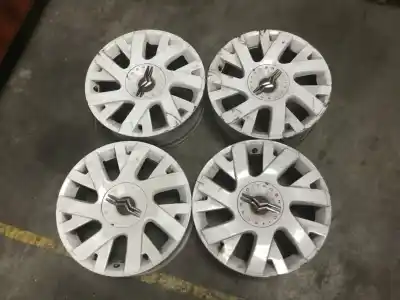 Pièce détachée automobile d'occasion jeu de jantes pour citroen c4 coupé (la_) 1.6 hdi références oem iam 9650202380 65jx17 ch4-26 