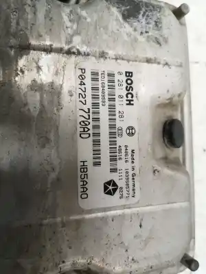 Second-hand car spare part ecu engine control for chrysler voyager (rg) vm28c oem iam references 0281011281 p04727770ad 