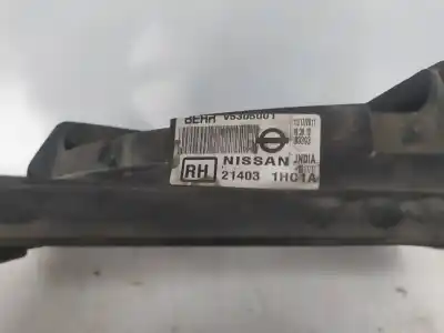 Second-hand car spare part radiator cooling fan for nissan micra (k13k/kk) hr12 oem iam references 214031hc1a  