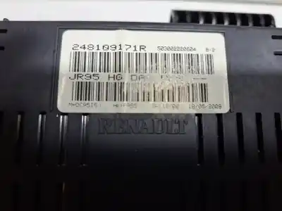 Автозапчасти б/у приборная доска за renault scénic iii (jz0/1_) 1.5 dci ссылки oem iam 248109171r 555022226 