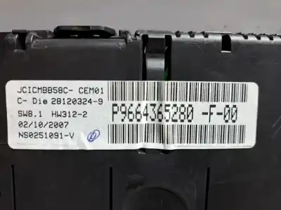 Автозапчасти б/у приборная доска за citroen c4 picasso i monospace (ud_) 2.0 hdi 138 ссылки oem iam 9664365280 9664365280 