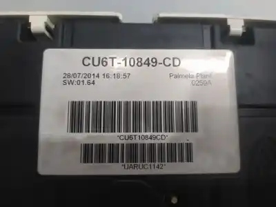 Автозапчастина б/у панель інструментів для ford fiesta vi (cb1, ccn) 1.4 tdci посилання на oem iam ca6t10849cd  