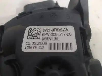 Автозапчастина б/у педаль акселератора для ford fiesta vi (cb1, ccn) 1.4 tdci посилання на oem iam 8v219f836aa 6pv00951700 