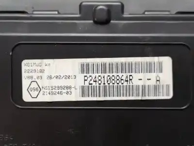 Автозапчастина б/у панель інструментів для renault kangoo ii (f/kw0) k9k808 посилання на oem iam 248108864r   Автозапчастина б/у панель інструментів для renault kangoo ii (f/kw0) k9k808 посилання на oem iam 248108864r