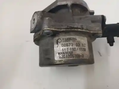 Автозапчастина б/у галмумний депресор / вакуумний насос для renault kangoo (f/kc0) 1.5 dci diesel cat (k9k-716) посилання на oem iam 8201005306b  