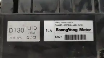 Автозапчасти б/у климат-контроль за ssangyong kyron d20dt ссылки oem iam 6870009070 6870009070 