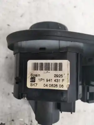 Second-hand car spare part headlights switch for seat leon (1p1) 1.6 oem iam references 1p1941431f  