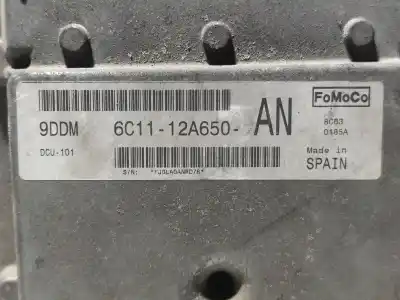 Second-hand car spare part ecu engine control for ford transit combi (tt9) jxfa oem iam references 6c1112a650an  