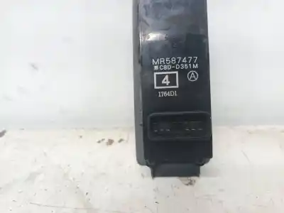 Second-hand car spare part left front power window switch for mitsubishi colt cz3 berl. 5 (z30a) 4a90 oem iam references mr587477  