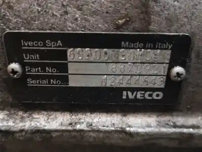Автозапчастина б/у коробка передач для iveco daily furgón f1ae0481ba посилання на oem iam 8870921  