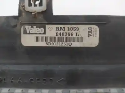 Автозапчастина б/у водяний радіатор для audi a4 b5 (8d2) 1.8 посилання на oem iam 8d0121251q  