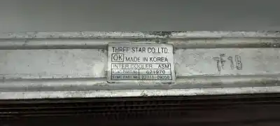 Автозапчастина б/у інтеркулер для ssangyong kyron d20dt посилання на oem iam 2371109050 621970 