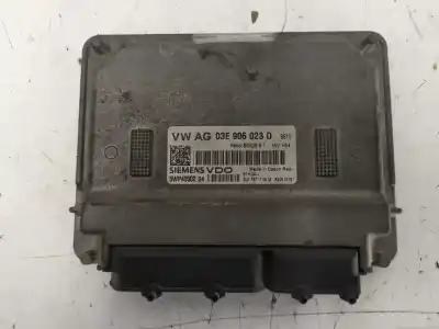 Pezzo di ricambio per auto di seconda mano centralina motore per volkswagen polo iv (9n3) bme riferimenti oem iam 03e906023d  