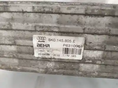 Second-hand car spare part intercooler for audi a5 (8t3) 2.7 tdi oem iam references 8k0145805e  
