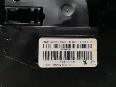 Second-hand car spare part heating / air conditioning control panel for mini mini (r56) one oem iam references 69797002h 69797302  Second-hand car spare part heating / air conditioning control panel for mini mini (r56) one oem iam references 69797002h 69797302