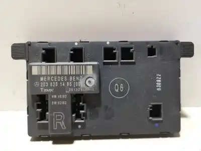 Gebrauchtes Autoersatzteil elektronisches modul zum mercedes clase c (w203) sportcoupe m271946 oem-iam-referenzen 2038201485