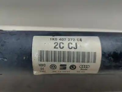 Автозапчасти б/у передняя правая трансмиссия за seat leon (5f1) clh ссылки oem iam 1k0407272c   Автозапчасти б/у передняя правая трансмиссия за seat leon (5f1) clh ссылки oem iam 1k0407272c