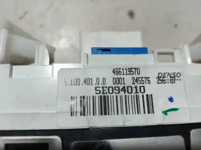 Second-hand car spare part heating / air conditioning control panel for opel corsa d d-z13dth oem iam references 466119570 5e094010 