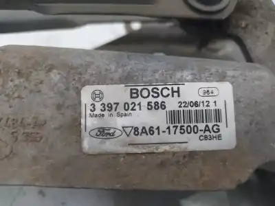Second-hand car spare part front windshield wiper motor for ford fiesta vi (cb1, ccn) 1.4 tdci oem iam references 8a6117500ag 3397021586 