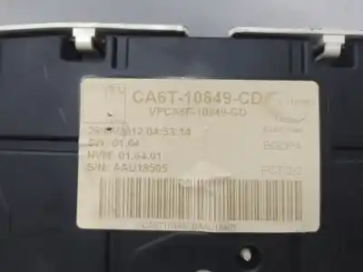 Автозапчастина б/у панель інструментів для ford fiesta vi (cb1, ccn) 1.4 tdci посилання на oem iam ca6t10849cd  