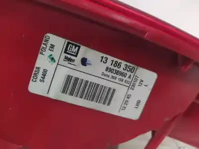 Автозапчастина б/у лівий ход ліхар для opel corsa d z12xep посилання на oem iam 13186350 13186350 