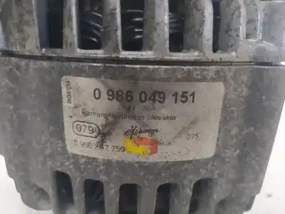 Автозапчастина б/у генератор для ford fusion (cbk) f6jb посилання на oem iam 0986049151  