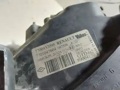 Pezzo di ricambio per auto di seconda mano faro anteriore sinistro per renault scenic (ja..) f9q riferimenti oem iam   