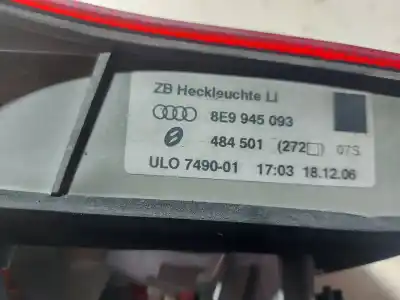 Автозапчасти б/у внутренний левый задний фонарь за audi a4 b7 avant (8ed) 2.0 tdi ссылки oem iam   