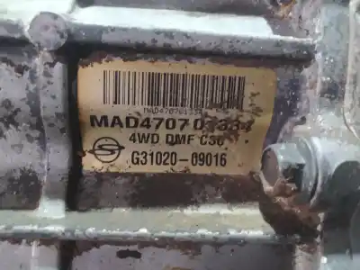 Second-hand car spare part gearbox for ssangyong kyron d27dt oem iam references g3102009016  