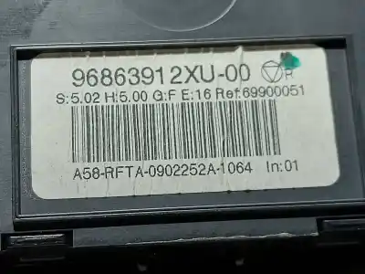 Автозапчасти б/у отопление / кондиционирование воздуха за citroen c3 picasso (sh_) 1.6 hdi ссылки oem iam 96863912xu  