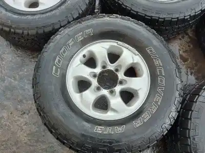 Pezzo di ricambio per auto di seconda mano set di cerchione in lega per mitsubishi montero (v20/v40) d4m40 riferimenti oem iam   