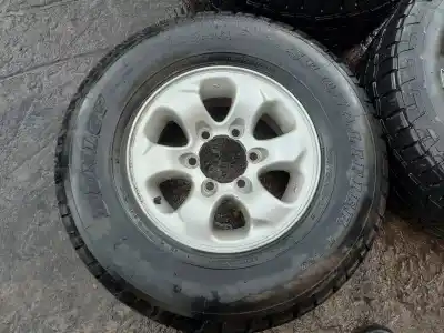 Pezzo di ricambio per auto di seconda mano set di cerchione in lega per mitsubishi montero (v20/v40) d4m40 riferimenti oem iam   