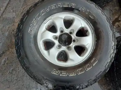 Pezzo di ricambio per auto di seconda mano set di cerchione in lega per mitsubishi montero (v20/v40) d4m40 riferimenti oem iam   