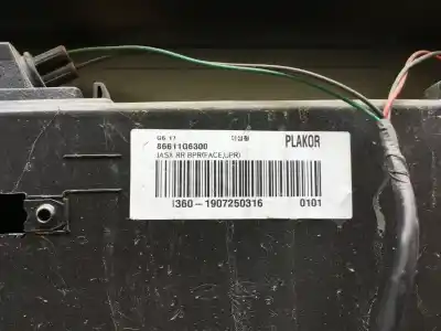 Pièce détachée automobile d'occasion pare-chocs arrière pour kia picanto (ja) g4la références oem iam 86611g6300  
