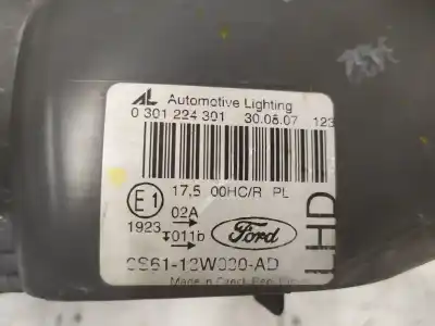 Gebrauchtes Autoersatzteil linker scheinwerfer zum ford fiesta (cbk) g-a9ja oem-iam-referenzen 0301224301  