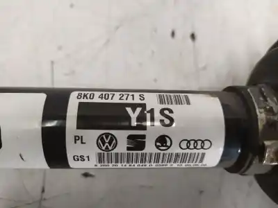 Автозапчастина б/у передня права трансмісія для audi a5 (8t3) 2.7 tdi посилання на oem iam 8k0407271s  