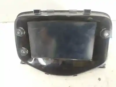 Recambio de automóvil de segunda mano de PANTALLA MULTIFUNCION para TOYOTA AYGO (B4) 1KR referencias OEM IAM B00109108007  