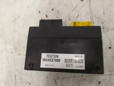 Recambio de automóvil de segunda mano de MODULO ELECTRONICO para PEUGEOT 206 CC NFU(TU5JP4) referencias OEM IAM 9644337080  