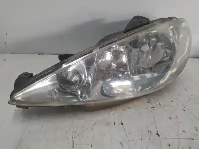 Second-hand car spare part LEFT HEADLIGHT for PEUGEOT 206 SW D-8HZ OEM IAM references 9628666880  
