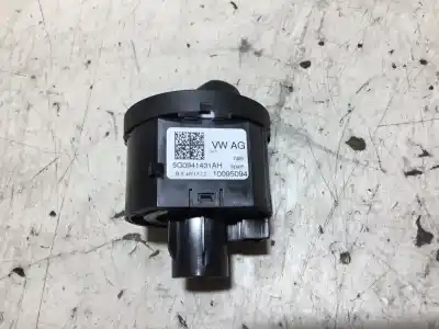 Second-hand car spare part headlights switch for seat leon (5f1) cyv oem iam references 5g0941431ah   Second-hand car spare part headlights switch for seat leon (5f1) cyv oem iam references 5g0941431ah