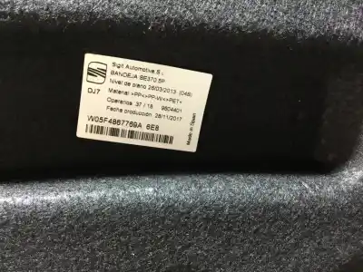 Автозапчастина б/у задній лоток для seat leon (5f1) cyv посилання на oem iam w05f4867769a   Автозапчастина б/у задній лоток для seat leon (5f1) cyv посилання на oem iam w05f4867769a