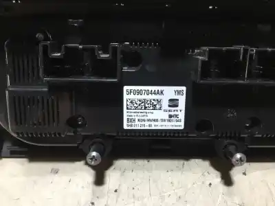 Автозапчастина б/у контроль опалення / кондиціонації для seat leon (5f1) cyv посилання на oem iam 5f0907044ak 5hb01121580  Автозапчастина б/у контроль опалення / кондиціонації для seat leon (5f1) cyv посилання на oem iam 5f0907044ak 5hb01121580