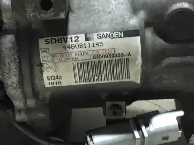 Second-hand car spare part air conditioning compressor for renault kangoo ii (f/kw0) k9kj8 oem iam references 8200953359a   Second-hand car spare part air conditioning compressor for renault kangoo ii (f/kw0) k9kj8 oem iam references 8200953359a