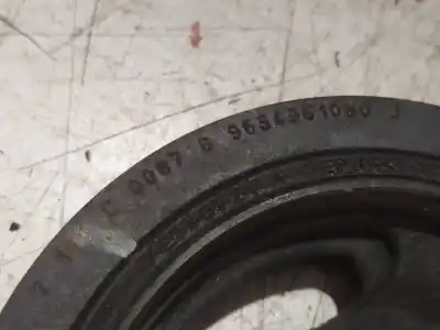 Автозапчастина б/у шків колінчастого вала для peugeot 207 9hx посилання на oem iam 9654961080j  