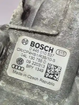 Peça sobressalente para automóvel em segunda mão bomba de combustivel por seat leon (5f1) clh referências oem iam 0445010537 04l130755d  Peça sobressalente para automóvel em segunda mão bomba de combustivel por seat leon (5f1) clh referências oem iam 0445010537 04l130755d