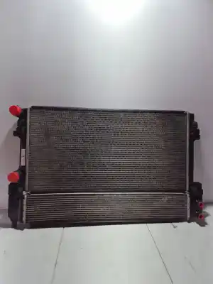 Автозапчастина б/у водяний радіатор для seat leon (5f1) clh посилання на oem iam 5q0121251ec Автозапчастина б/у водяний радіатор для seat leon (5f1) clh посилання на oem iam 5q0121251ec