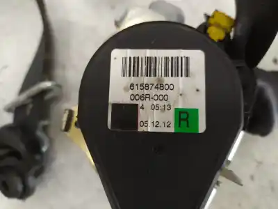 Автозапчастина б/у передній правий ремін безпеки для ford grand c-max (dxa/cb7, dxa/ceu) 1.0 ecoboost посилання на oem iam 615874800  