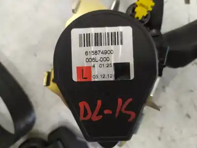 Автозапчастина б/у передній лівий ремін безпеки для ford grand c-max (dxa/cb7, dxa/ceu) 1.0 ecoboost посилання на oem iam 615874900  