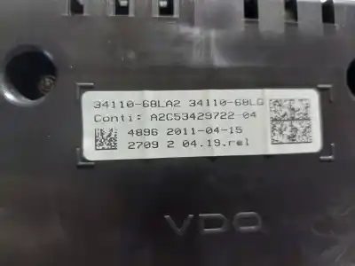 Автозапчастина б/у панель інструментів для suzuki swift (agz/azh/nz) k12b посилання на oem iam a2c5342972204  