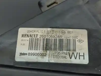 Peça sobressalente para automóvel em segunda mão farol / farolim direito por renault scénic iii (jz0/1_) 1.5 dci referências oem iam   